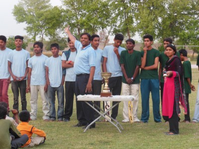 Frederick Ditta, Director ABC Pakistan, Talking About Sports Activities With Students in Machike Boarding School