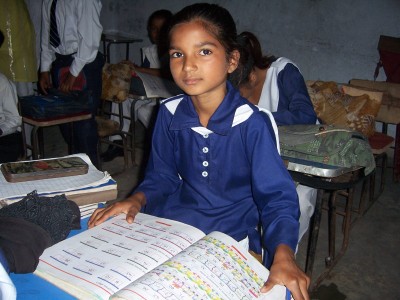 Students in Their Class Session in Khanqua Dogran School