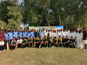 ABC Pakistan Cricket Team in a Group Picture With Other Teams