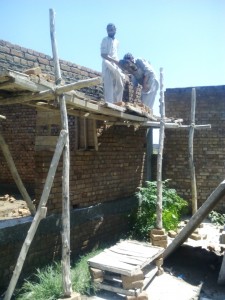 Construction Work in Peshawar School