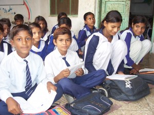 Students Happy to Pose for a Picture